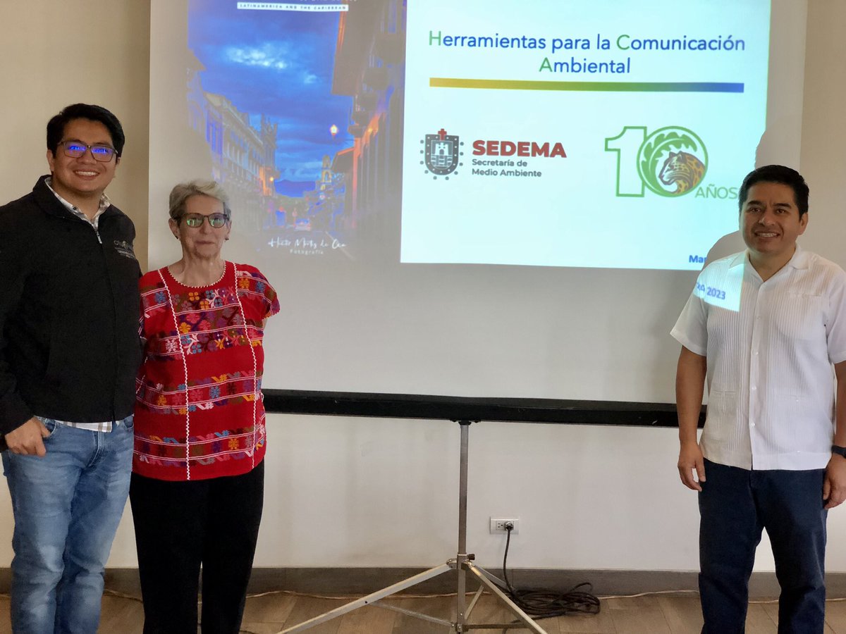 isabelgcoll's tweet photo. #CityAdapt y #SEDEMAVeracruz llevaron a cabo el “Taller de herramientas para la comunicación ambiental y el cambio climático”. Participaron responsables de medio ambiente y comunicación social de varios municipios de Veracruz. https://t.co/NU8nAg3ex5