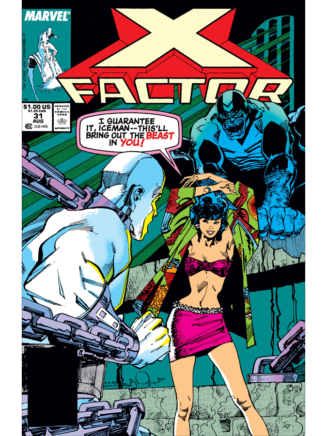 Classic X Men On Twitter X Factor 31 Cover Dated August 1988 classic-x-men-on-twitter-x-factor-31-cover-dated-august-1988