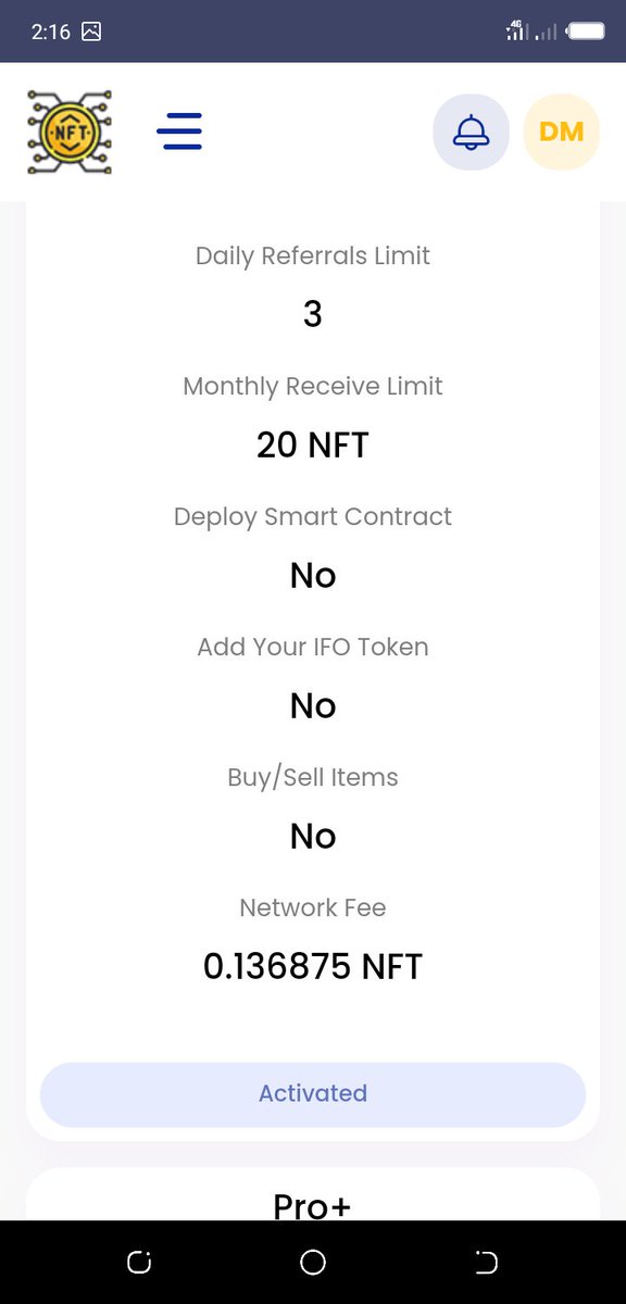 mbuthias_legacy's tweet photo. NFTblockchain lets you mint NFTs on an hourly basis on your phone.
Sign up using link and get Pro Version package plus 50$ bonus https://t.co/NGiMj3q6ez
#nftblockchain #nft #minting #nftbonus #NFTGiveaways https://t.co/eQQSxnnRFT