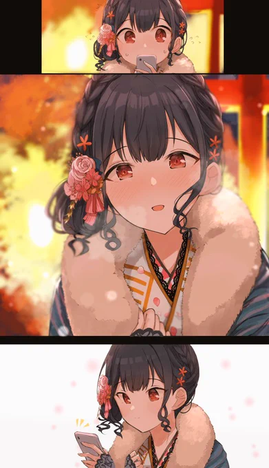 あまてんと凛世と樋口#祝シャニマス5周年 
