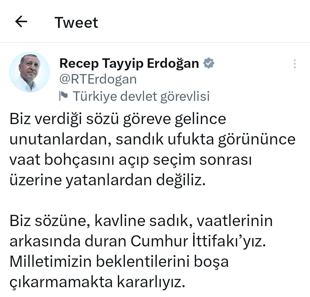 MustafaToksz5's tweet photo. İki gün önce cumhurbaşkani twet attı, Cumhur ittifakı verdiği sözde durur diye ,hiç mi anlamadınız, resmen göz kirpdi bize sn bahçeli nin vaadini yerine getireceğini soyledi
#StajyerUmutlu https://t.co/9v03cX59yy