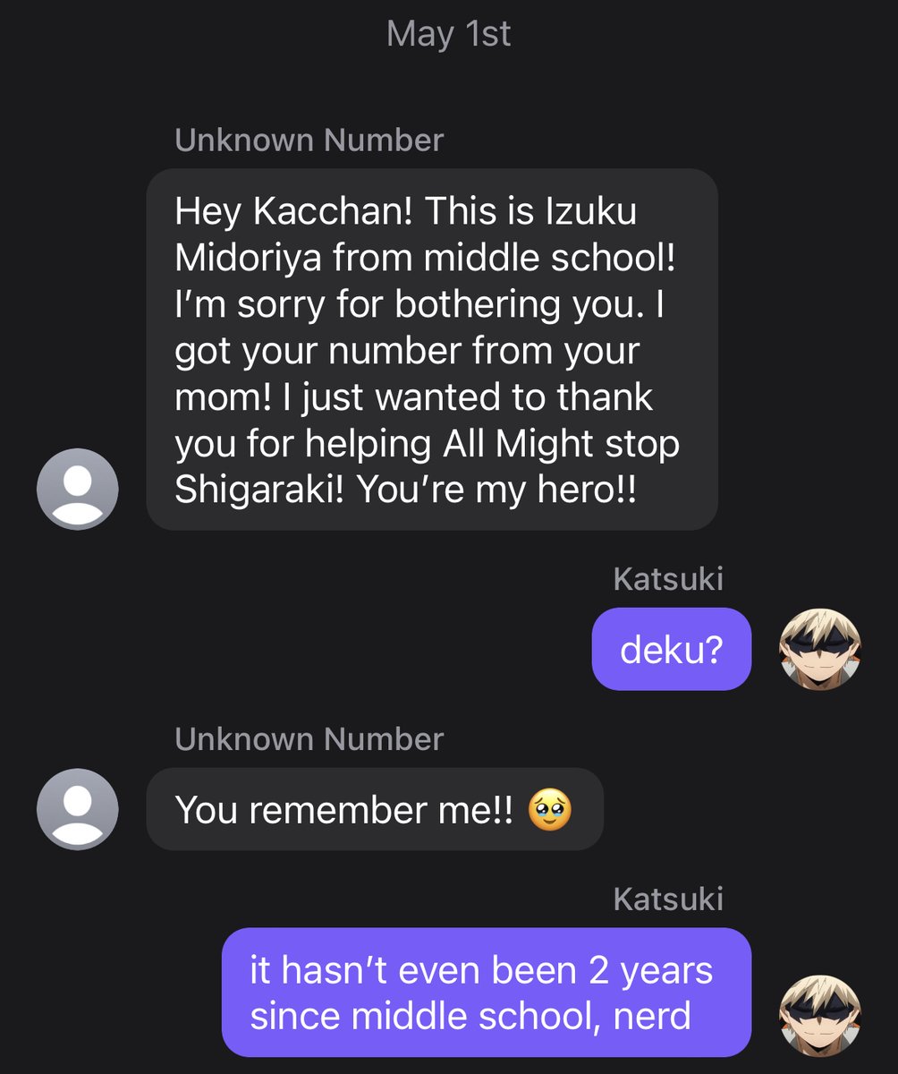 SomaHoliday23's tweet image. The Quirkless Boy
#BKDK #sfw 
(1/70)