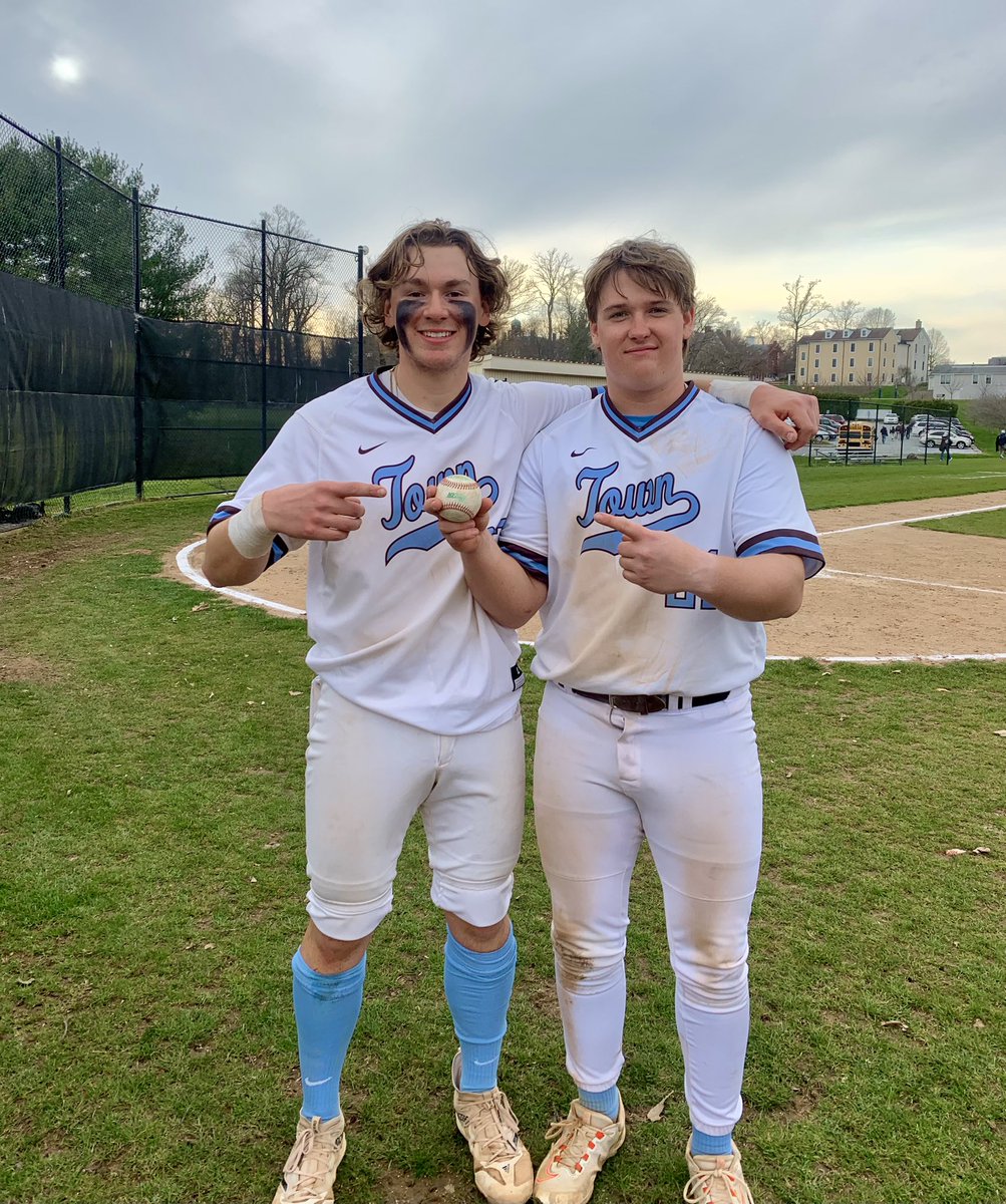 WT_VarBaseball's tweet photo. MOOSE WIN! Westtown gets their first victory by a score of 10-0 thanks in large part to @LiamSayer21 throwing a 5 inning no-hitter! He only walked 2 and struck out 8 on the day. Also helped himself out at the plate by going 2-2 with 2 doubles, 3 RBI, and the walk off sac fly! 💪 https://t.co/kdh5o2Lmjv