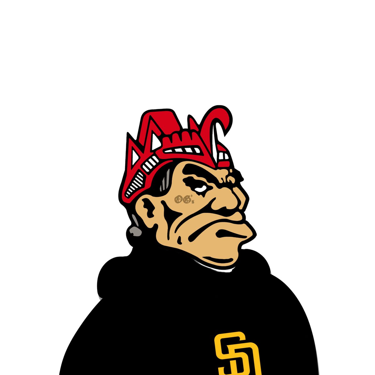 originalgoodstk's tweet photo. When your a Padres x SDSU Aztec fan tonite 😤🙌🏽 https://t.co/izS2f9Awqd
