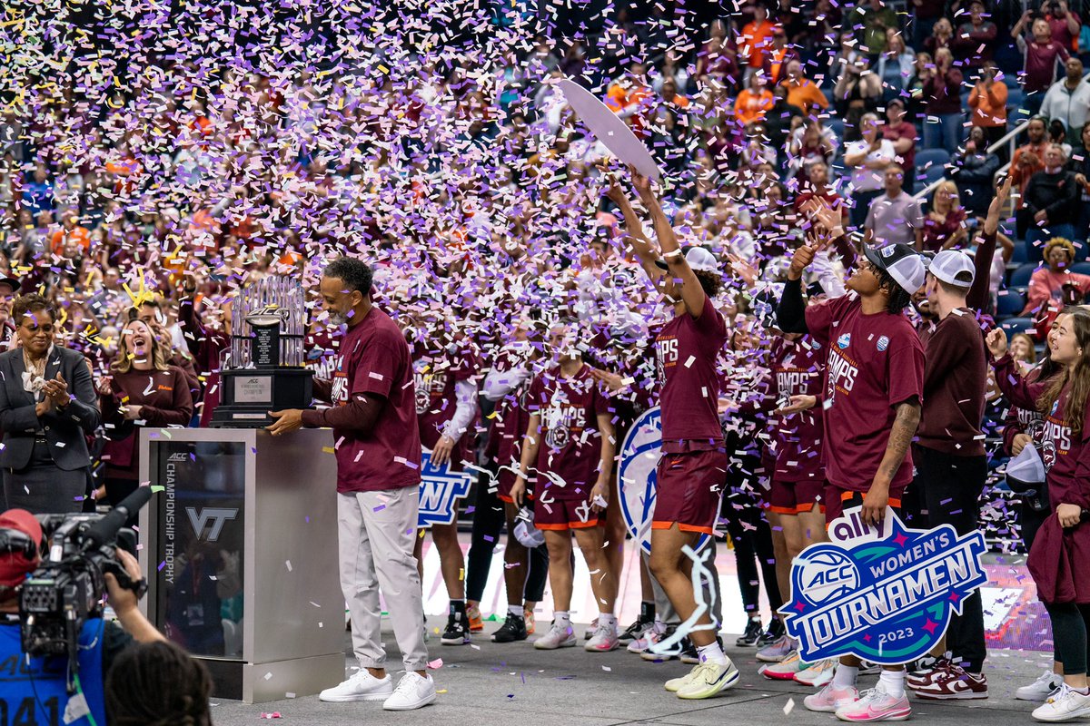 Will_Sims__'s tweet photo. Incredible 1st year with @HokiesWBB . So lucky to work for Coach Brooks aka the best coach in the country! A lot to celebrate but more work to be done. #Hokies https://t.co/NHhHBugVFx