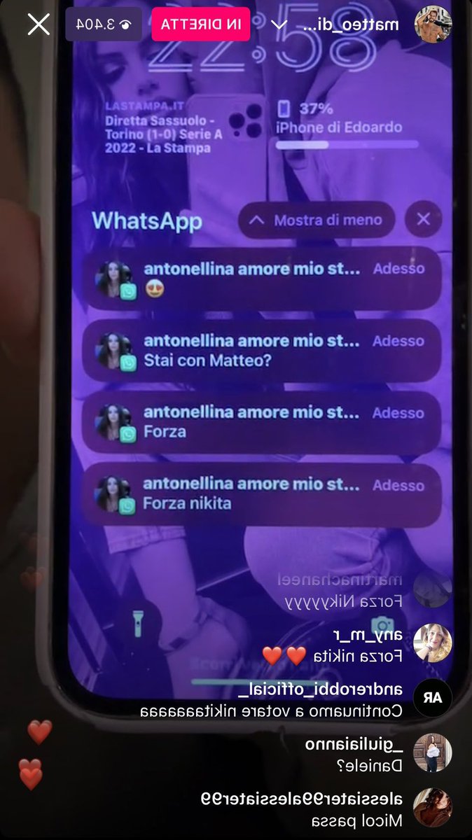 Giulia4__'s tweet photo. La vera vittoria per noi #donnalisi è aver visto anche lo sfondo di @drojette🤣❤️ #ilcielostanotte #fiorde https://t.co/V0d3sLbnSw