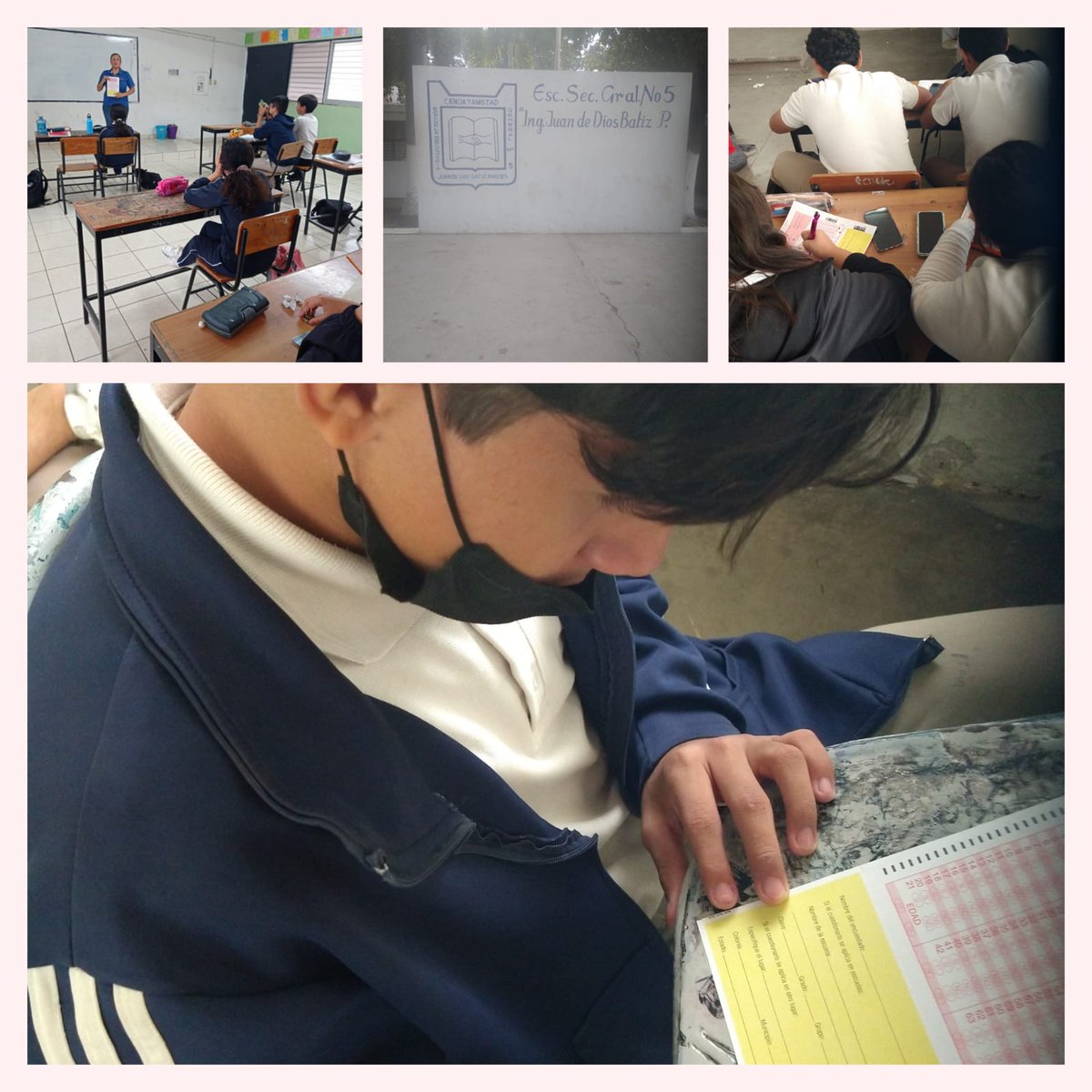 CapaCuliacan's tweet photo. Personal de UNEME CAPA Culiacán Cierra actividades de Tamizaje en la secundaria General #5 de la colonia el palmito, quien se suma al programa enREDate en la Prevención.
@cg.aprende.mx @juntosxlapaz_mx #sepmx #JuntosPorLaPaz☂ #Cuidémonos #CuidémonosJuntos
#CEPTCA
#UNEMECAPA https://t.co/jkq6WTPUjt
