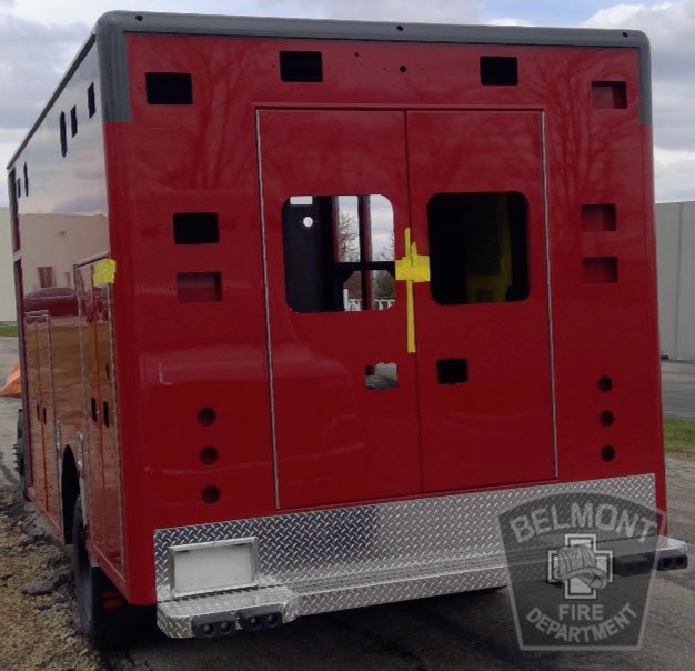 Belmont MA Fire Department on Twitter "Our new Rescue 1 is in production at Horton Ambulance in