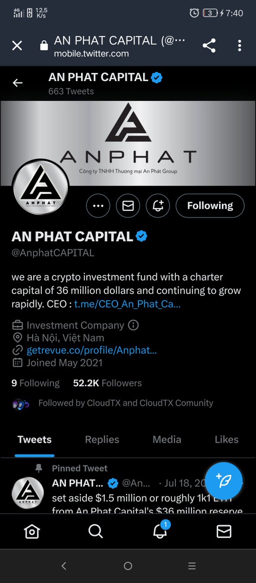 NikelDru's tweet image. #anphatcapital #CLOUDTX 
Tg address : @nikel495351
