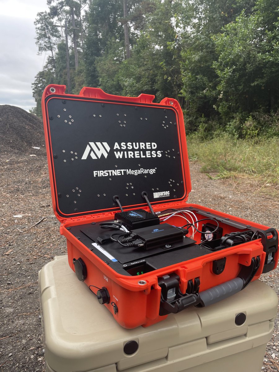 Deep in Hardin County lies "Outlaws Bend" a rural area known for no connectivity......until now. #FirstNet