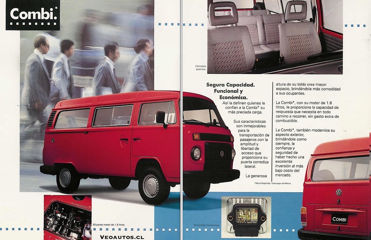 VeoAutos's tweet photo. Volkswagen Kombi Escolar Catalizada Chile 1994 + Catálogo México.
+ Info Link ➤https://t.co/xR5WtO6YTA
#vwkombi #kombitype2 #vwcaravelle #kombiescolar @VWChile @addict_car @thecarfactoids @RiveraNotario @VW_es https://t.co/RxBoCoI5u5