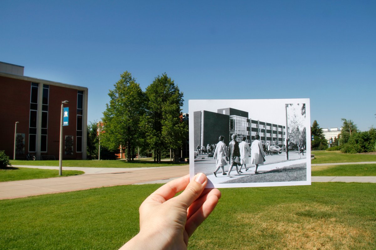 MTStateAlumni's tweet photo. While some things never change, things on campus always are. It's fun to see how far MSU has come since 1893.
#takemebacktuesday #msuaf #bobcats #montanastateuniversity https://t.co/IFKXGLWp3O