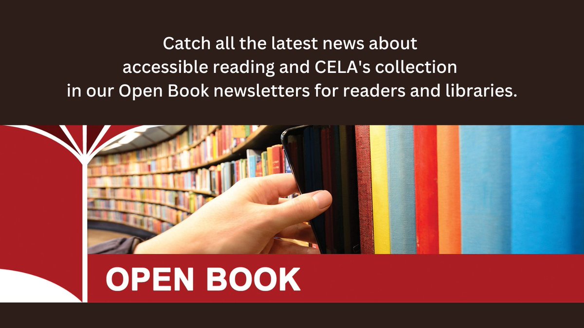 CELAlibrary's tweet image. Our latest newsletters were released on Friday. Check them out for info about Lambda Awards, @TheFOLD_ reading list, new magazines in the CELA Collection, the @writerstrust Shaughnessy Cohen Prize Nominees and a new @ONLibService #accessiblity certificate. celalibrary.ca/newsletters