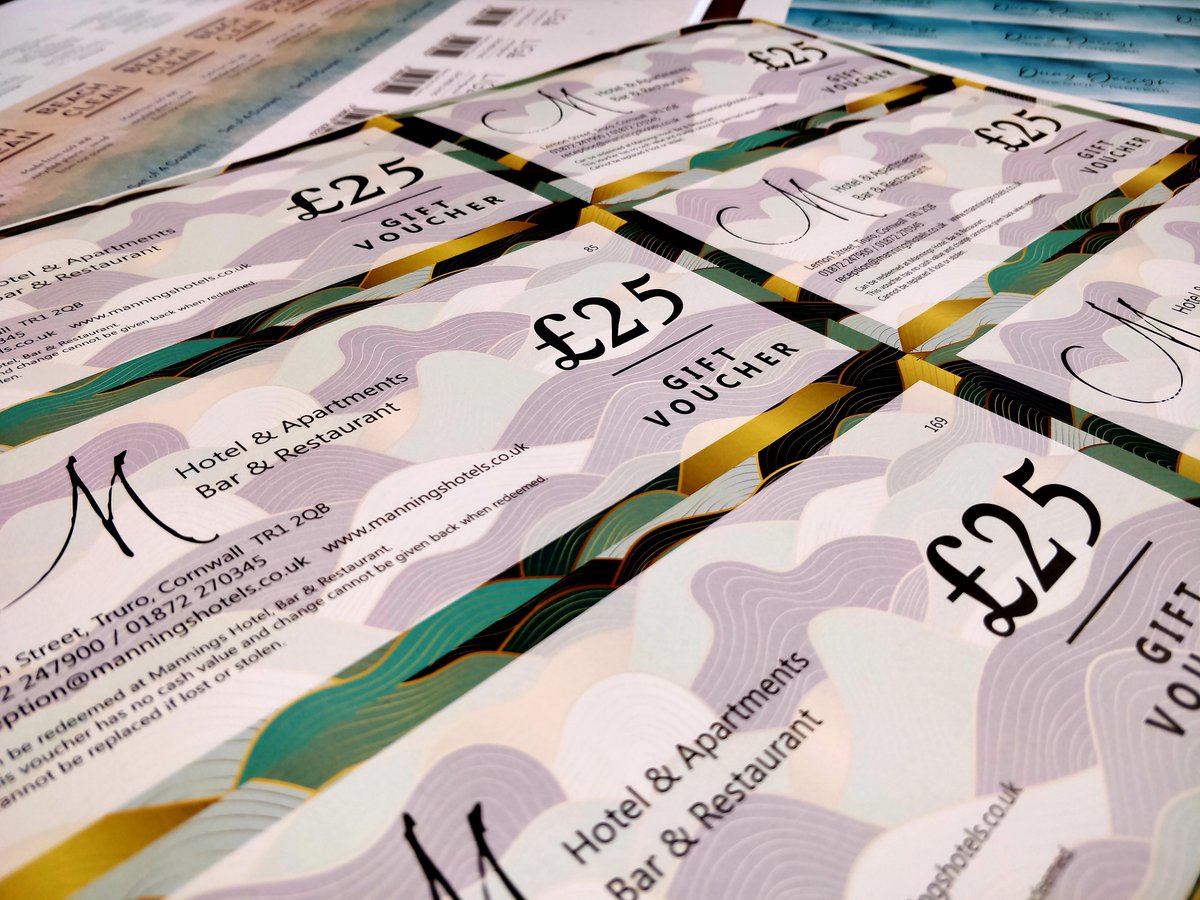 Did you know we have gift vouchers available? 

They can be used to dine in our restaurant, drink at our bar, or stay in our rooms or apartments! Treat your loved ones to a luxurious experience at Mannings they won’t forget. 

Find out more: manningshotels.co.uk/contact-us/ #manningstruro