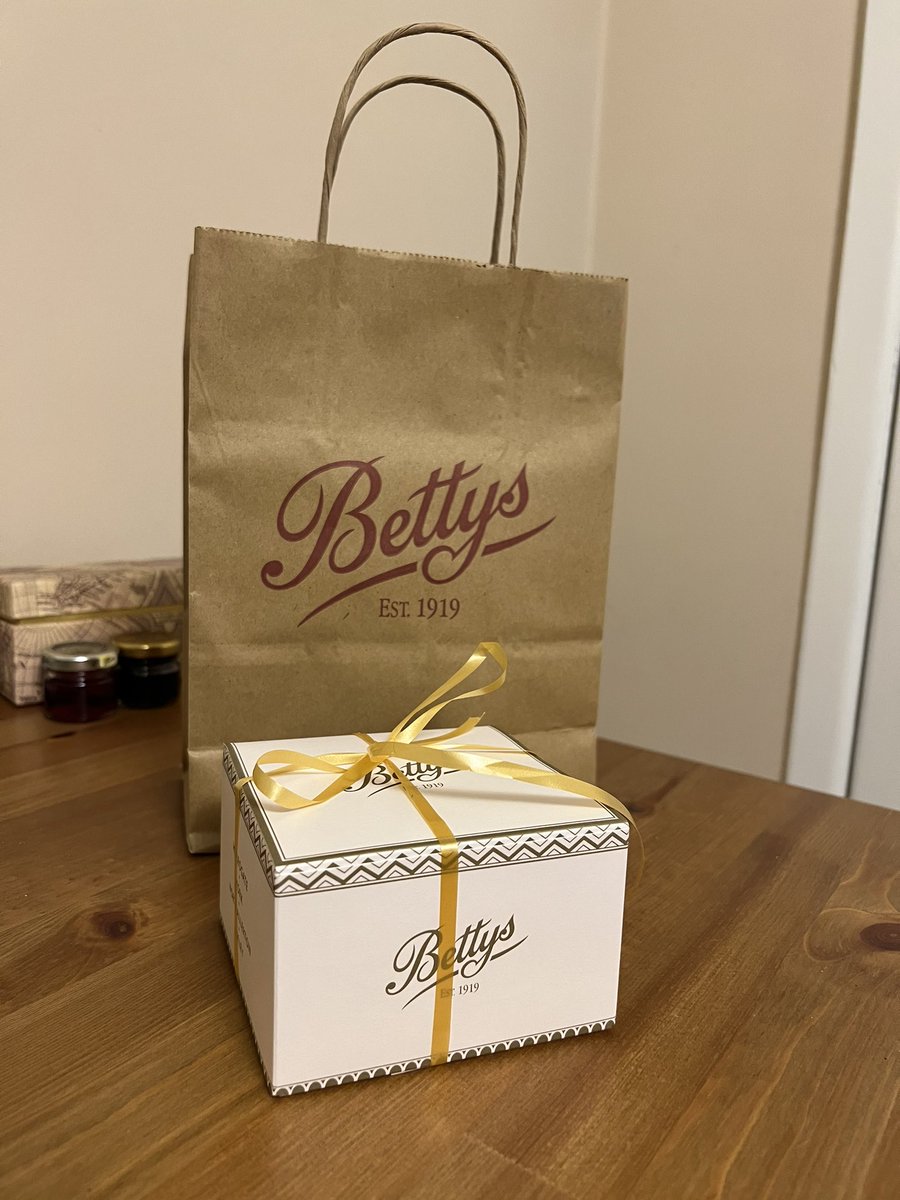 When one is near a Betty’s, one buys fondant fancies. 😋