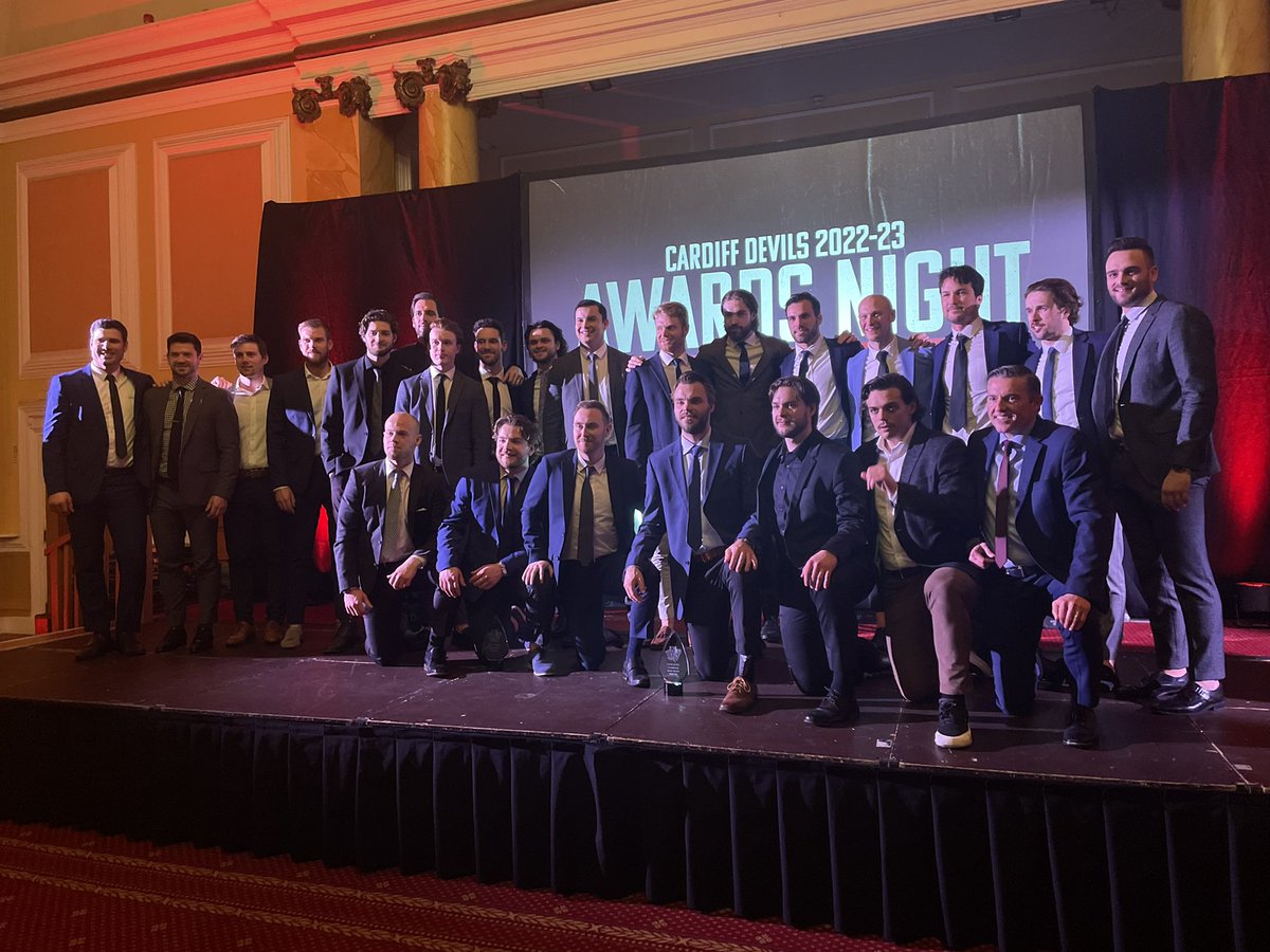 Let’s hear it for our 2022-23 Cardiff Devils 😈👏

#LetsGoDevils | #DevilsAwards