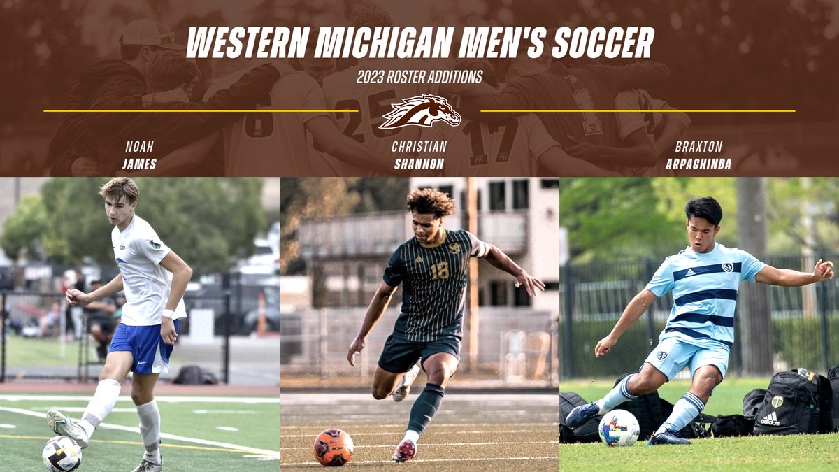 Men’s Soccer Signs Three to 2023 Class 

📰 buff.ly/3MbZ8qM 

#BroncosReign