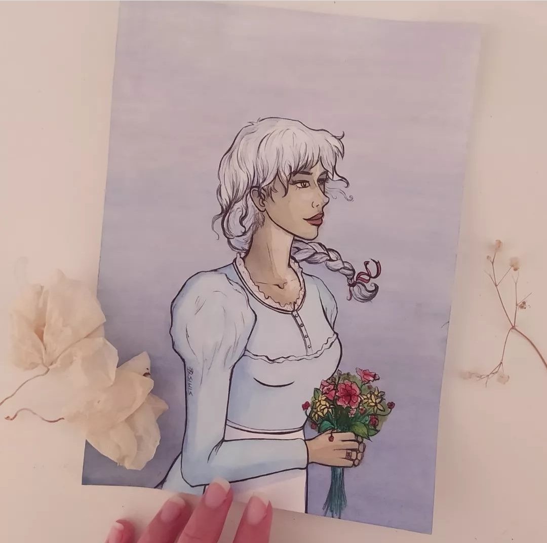 dsiniss's tweet photo. #shopie de #HowlsMovingCastle 

#art #ArtistOnTwitter #ghibli #ilustracion #acuarela #fanart https://t.co/XMUgnrRiAS