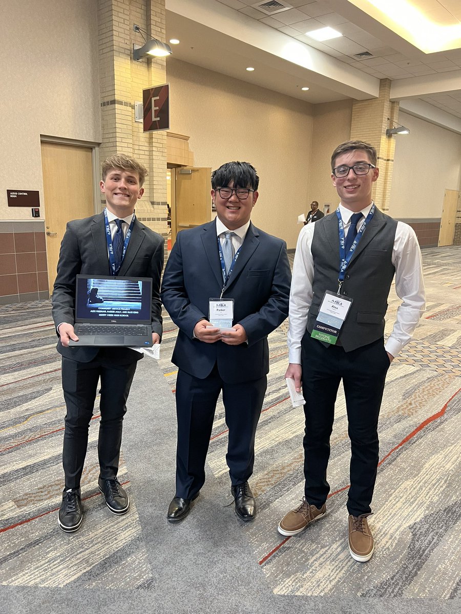 lcwolves_fbla's tweet image. Day 1 at SLC completed! ✅ #CommunityService #GraphicDesign #CodingAndProgramming #FBLATNSLC