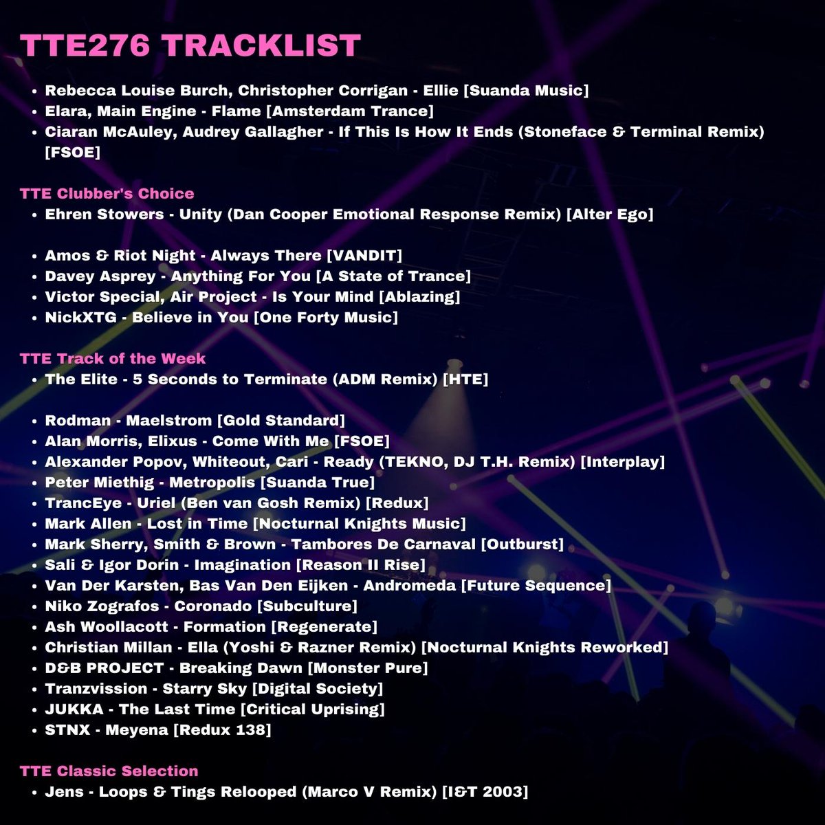 The Trance Empire tweet media