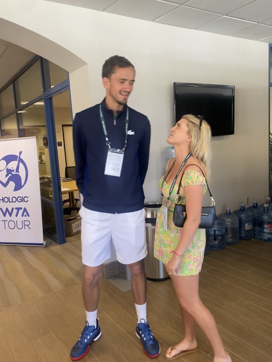 JBURRG's tweet photo. I’m honor of one of my favs @DaniilMedwed winning the @MiamiOpen 💪🤗🤗 he totally laughed at one of my jokes nbd https://t.co/Y5FgzsrnF0