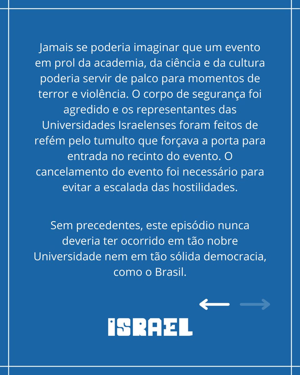 IsraelinSPaulo's tweet photo. 🇧🇷🇮🇱 Ataque à Feira das Universidades Israelenses na UNICAMP. https://t.co/fWph8P7Pof