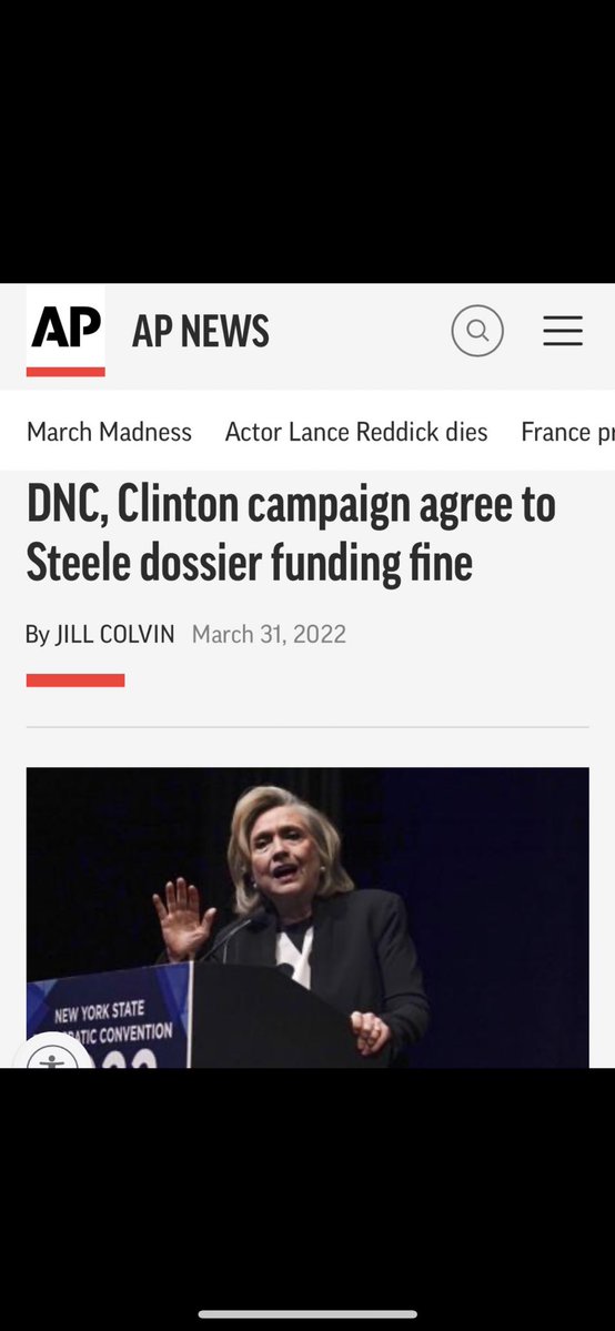 charliekirk11's tweet image. Hillary Clinton paid for the fake Steele Dossier causing years of national turmoil, the upheaval of Trump's first term in office, the appointment of a special prosecutor...

And then quietly settled the campaign finance violation with a $113,000 fine and was NEVER ARRESTED.