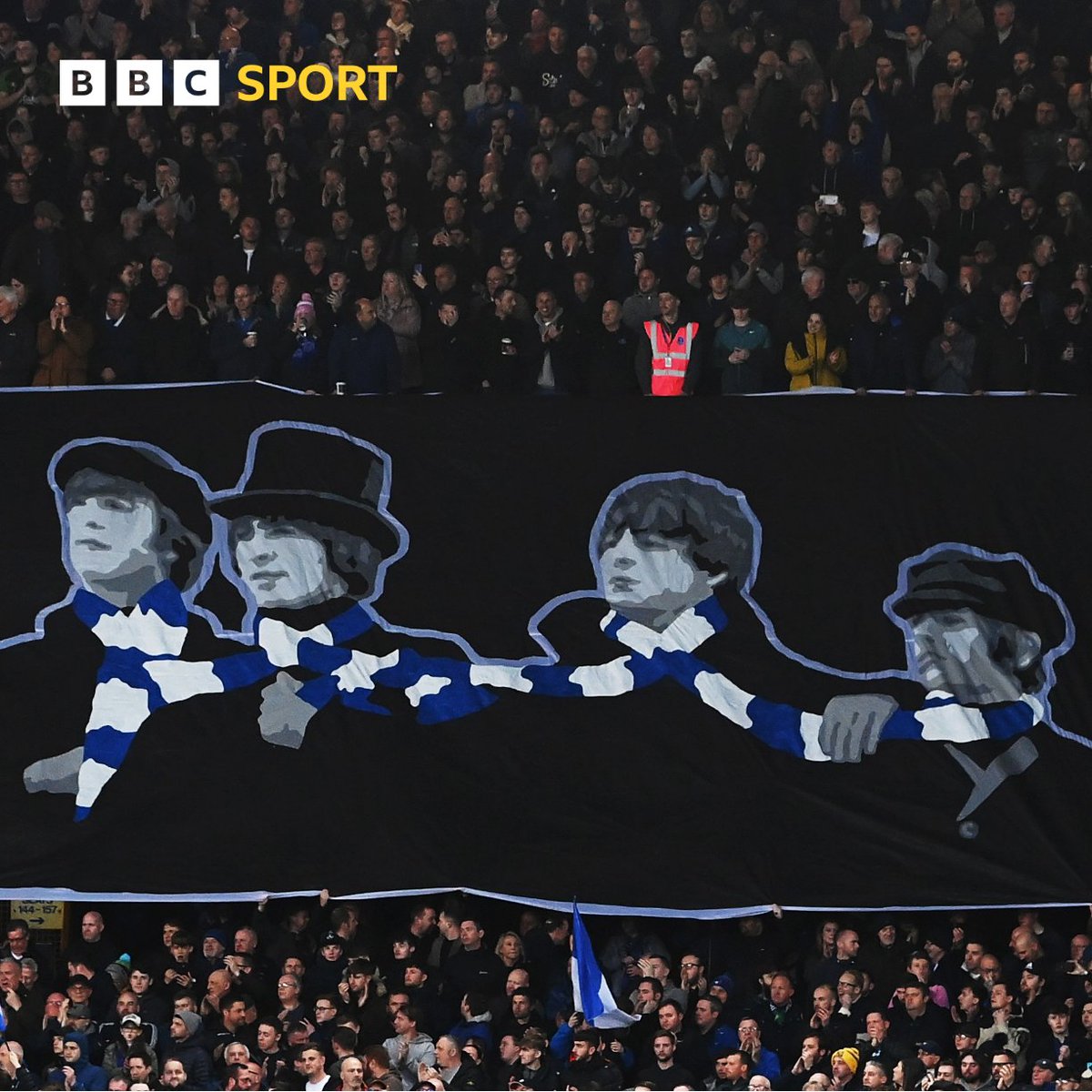 BBCMOTD's tweet photo. 🎶 All you need is love 💙🎶

#BBCFootball #EVETOT https://t.co/gRrFtKvNdl