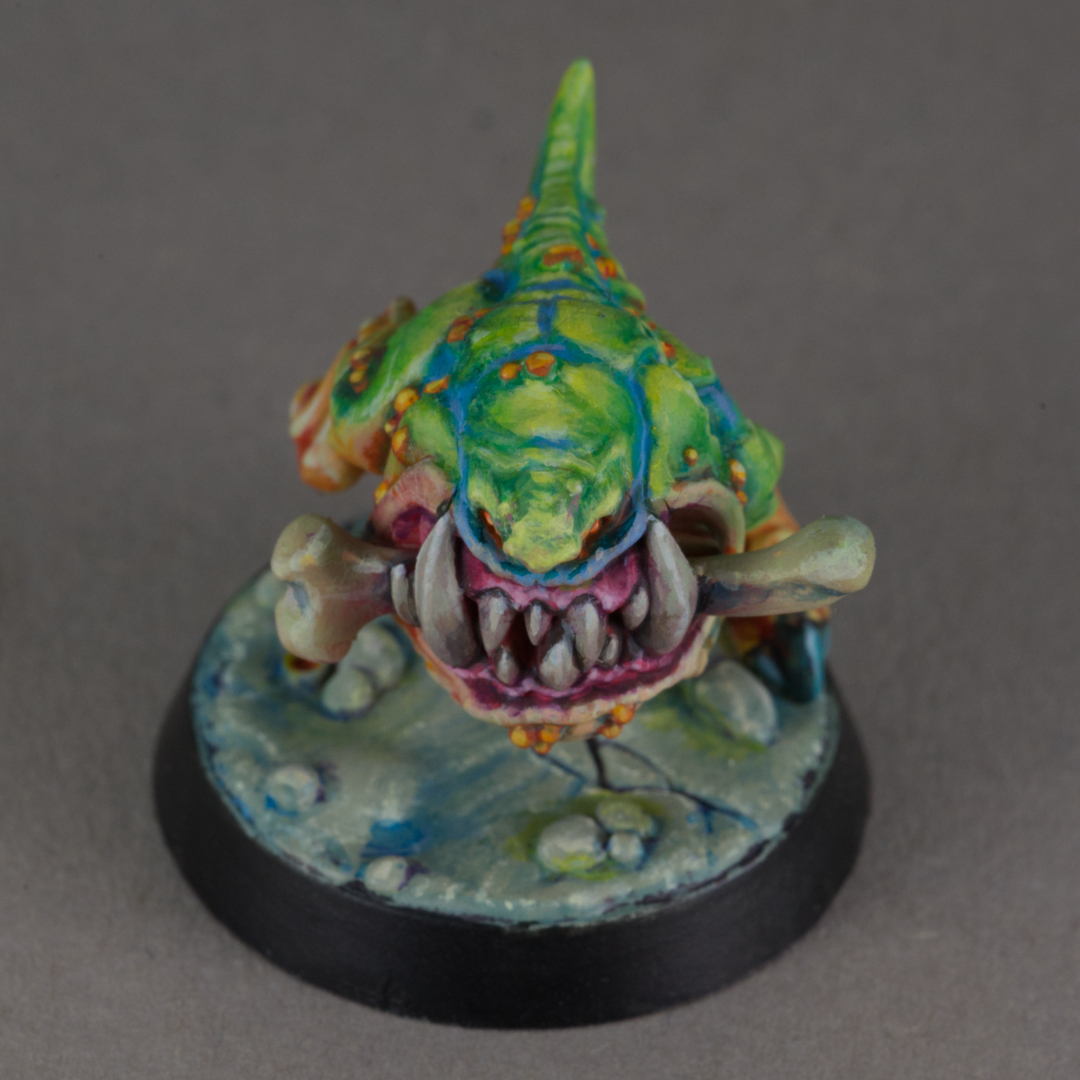 A couple of extra views of the recent squig #WarhammerCommunity