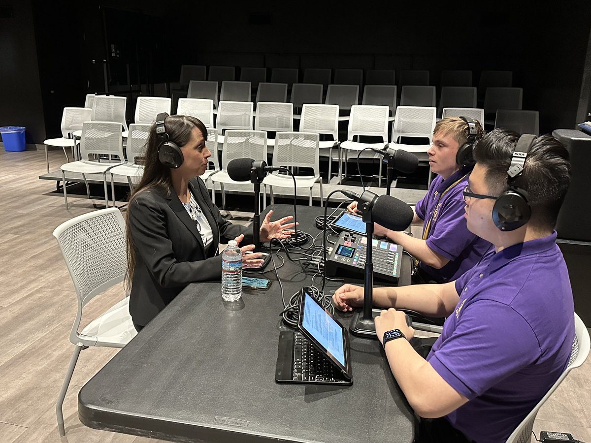 bctesche's tweet photo. Dr BROOKE on the move…Beginning Holy Week w/Ss @AOPS_Schools @RomanCatholicHS  on their podcast! It was a fun time being interviewed &amp; sharing light, joy &amp; hope in my role as Superintendent. #MissionaryDisciple 
@AOPathletics @CatholicPhilly @ArchPhilly @ArchbishopPerez https://t.co/Oe4OtuzV2G