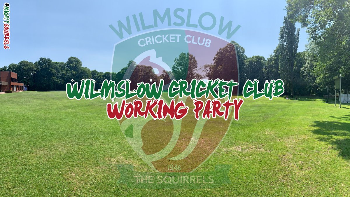 WilmslowCC's tweet photo. 🌲#WorkingParty🌲 - Come on down &amp; help Wilmslow Cricket Club prepare for the 2023 season, as #TheSquirrels host their first ground working party of the year!

📰: https://t.co/iAmXvZEwmO

#Wilmslow #MightySquirrels #Cricket #AlderleyEdge #WilmslowCC https://t.co/nddcc4fRR4
