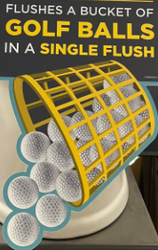 plumbmaster's tweet image. This is the standard by which all toilets should be judged from here on out. #LaughAtWorkWeek #DontGoToWorkUnlessItsFunDay #WorldPartyDay