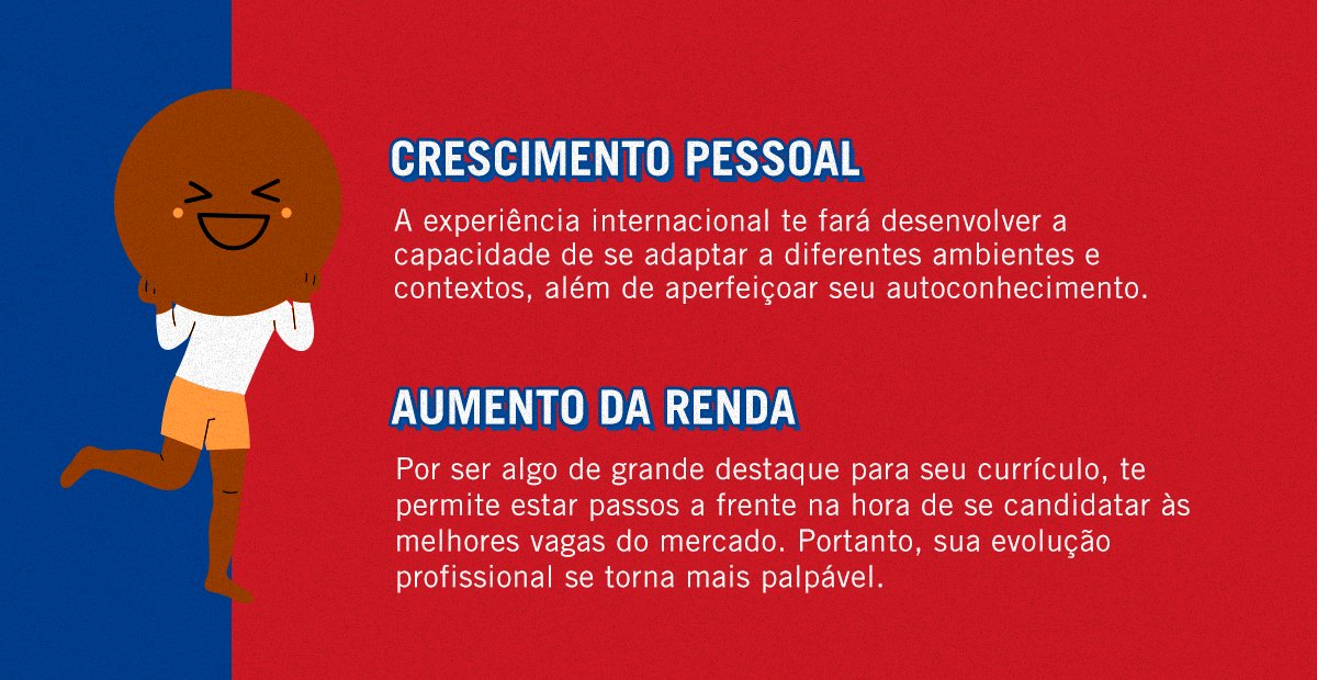 unifacs's tweet photo. Afinal, o que uma experiência internacional pode fazer pela sua vida profissional? Te contamos mais sobre isso nas imagens! Conheça nossas oportunidades de estudar fora do Brasil:  https://t.co/rSBNkr1hKd https://t.co/RQWWsoo6ax