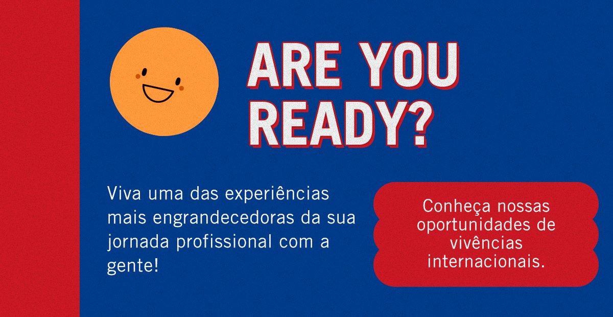 Afinal, o que uma experiência internacional pode fazer pela sua vida profissional? Te contamos mais sobre isso nas imagens! Conheça nossas oportunidades de estudar fora do Brasil:  bit.ly/Internacionali…
