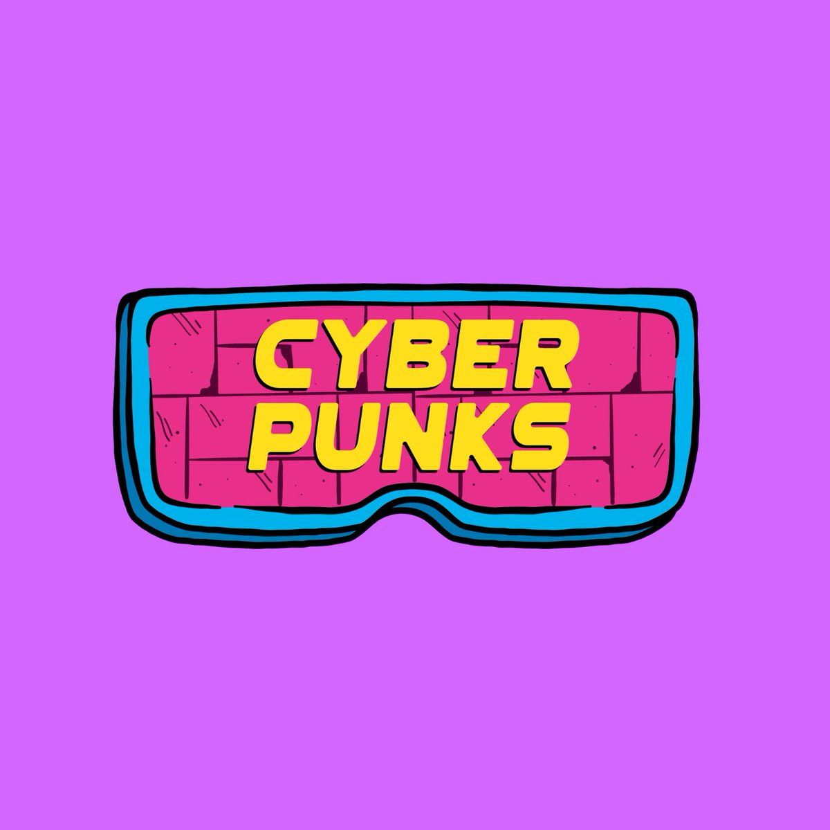 CyberPunksNFT_'s tweet photo. Excited to debut our brand new logo and brand image! 🔥

As we evolve and grow in this space, we felt it was time for our logo to do the same. Nothing says Cyber Punks better than retro vibes, clean lettering and neon colors! 🦾

Artist Credit: @dayoffrocks

#CyberPunksTakeover https://t.co/meFGIc9p0r