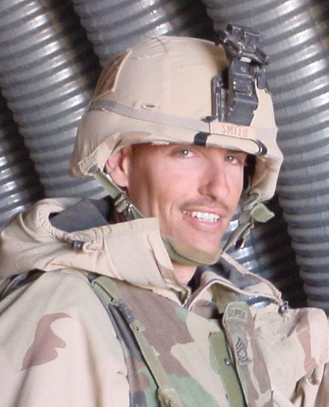 ArlingtonNatl's tweet photo. On April 4, 2003, American forces secured Baghdad International Airport after a 12-hour battle. During the fighting, Sgt. 1st Class Paul Smith (memorialized at ANC, Section MD-67) died while defending his evacuating men. For this, he was posthumously awarded the Medal of Honor. https://t.co/8QIlfQ4W4F