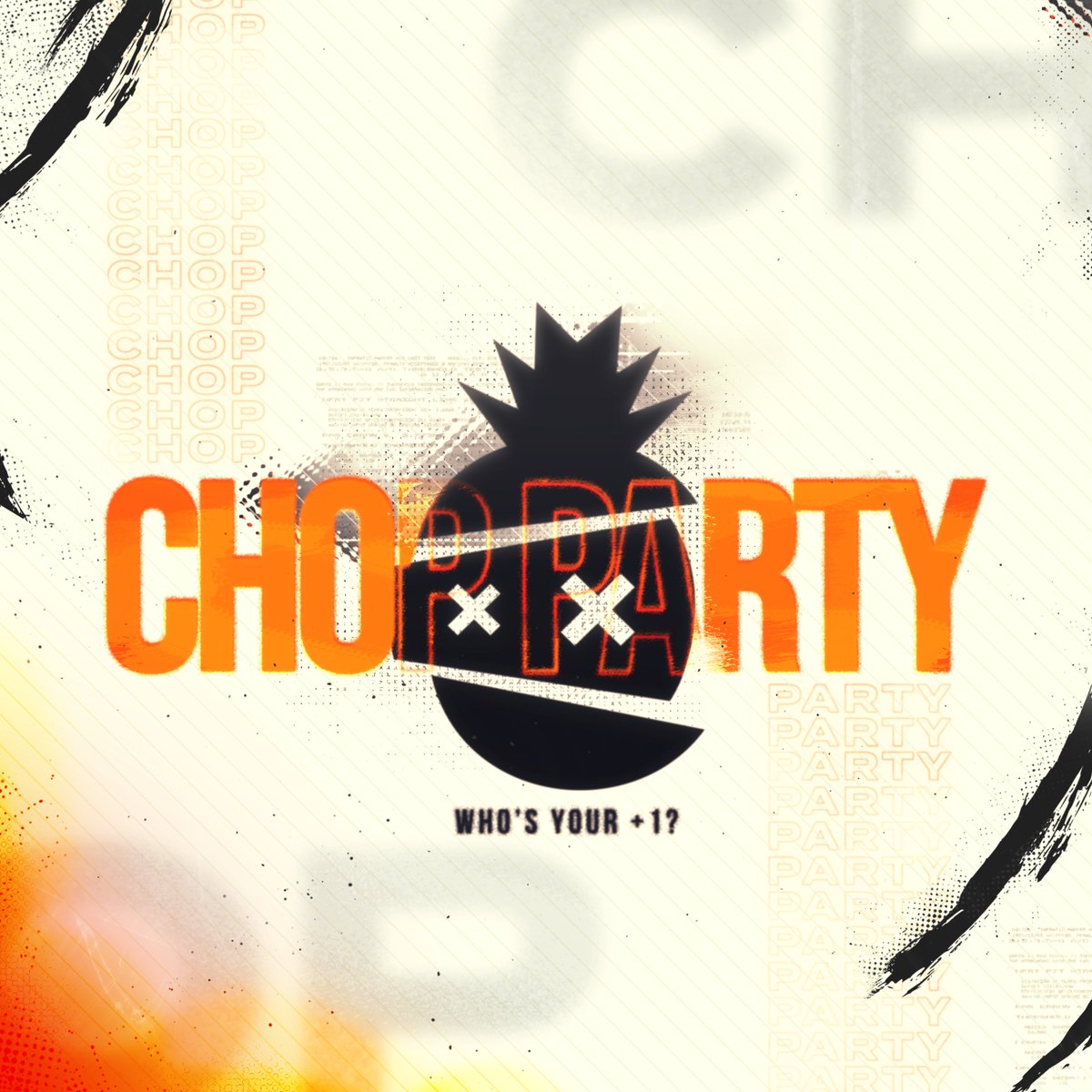 Chop Party tweet media