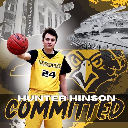 Excited to announce I have committed to Pfeiffer University to continue my academic & basketball career.  I thank God, my family, coaches & friends, w/o them this wouldn't be possible. Go Falcons! @lundvall_ryan @GoFalconsMBB @D3Direct @Piedmont_Hoops @CoachBJensen #Pfamily