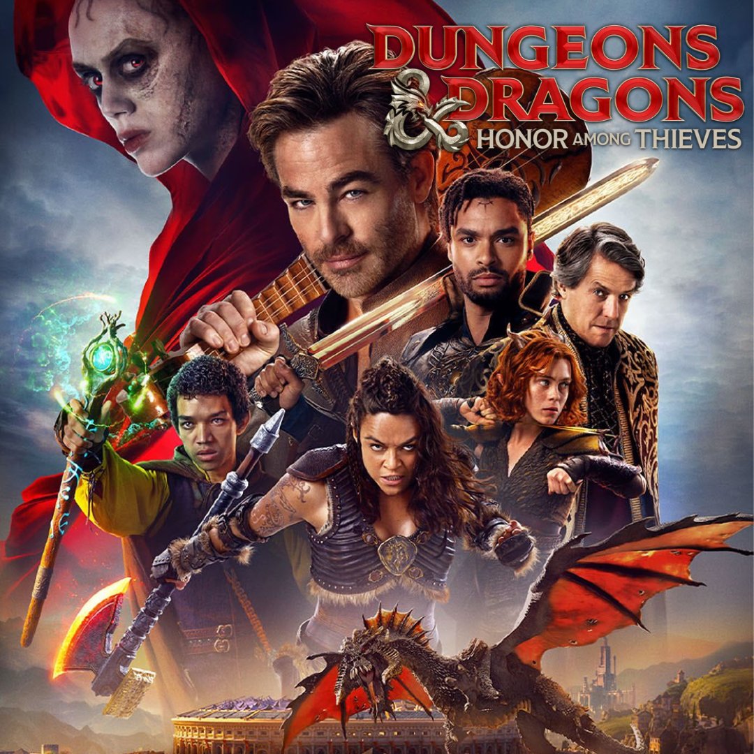 WeVidIt's tweet photo. Dungeons and Dragons: Honor Among Thieves is the movie of the weekend, with $38M in ticket sales. Do you have a sci fi or fantasy film that you think needs to see the world? Go to WeVidIt for details on uploading your script or sizzle reel. 
#DungeonsAndDragonsHonorAmongThieves https://t.co/FzF0p8v3P9