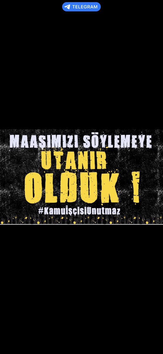 #KamuİşçisiUnutmaz 
 
<a href="/turkiskonf/">TÜRK-İŞ</a> 
<a href="/hakiskonf/">HAKİŞ KONFEDERASYONU</a> 
<a href="/vedatbilgn/">Vedat Bilgin</a> 
<a href="/csgbakanligi/">T.C. Çalışma ve Sosyal Güvenlik Bakanlığı</a> 
<a href="/RTErdogan/">Recep Tayyip Erdoğan</a> 
<a href="/kilicdarogluk/">Kemal Kılıçdaroğlu</a> 
<a href="/meral_aksener/">Meral Akşener</a> 
@FOXhaber