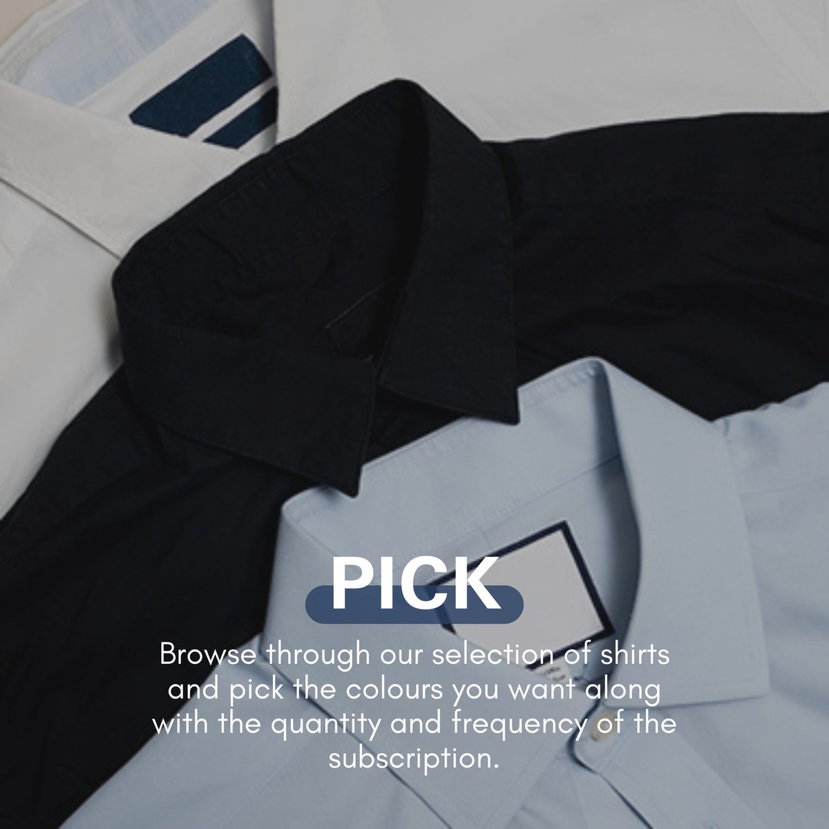ShirtParcel's tweet photo. Get ready to upgrade your wardrobe with our hassle-free 3-step process for receiving stylish shirt parcels straight to your doorstep.📦👔
#NewServiceAlert #WorkWearSimplified #ShirtParcel https://t.co/zvF8rcrTMc