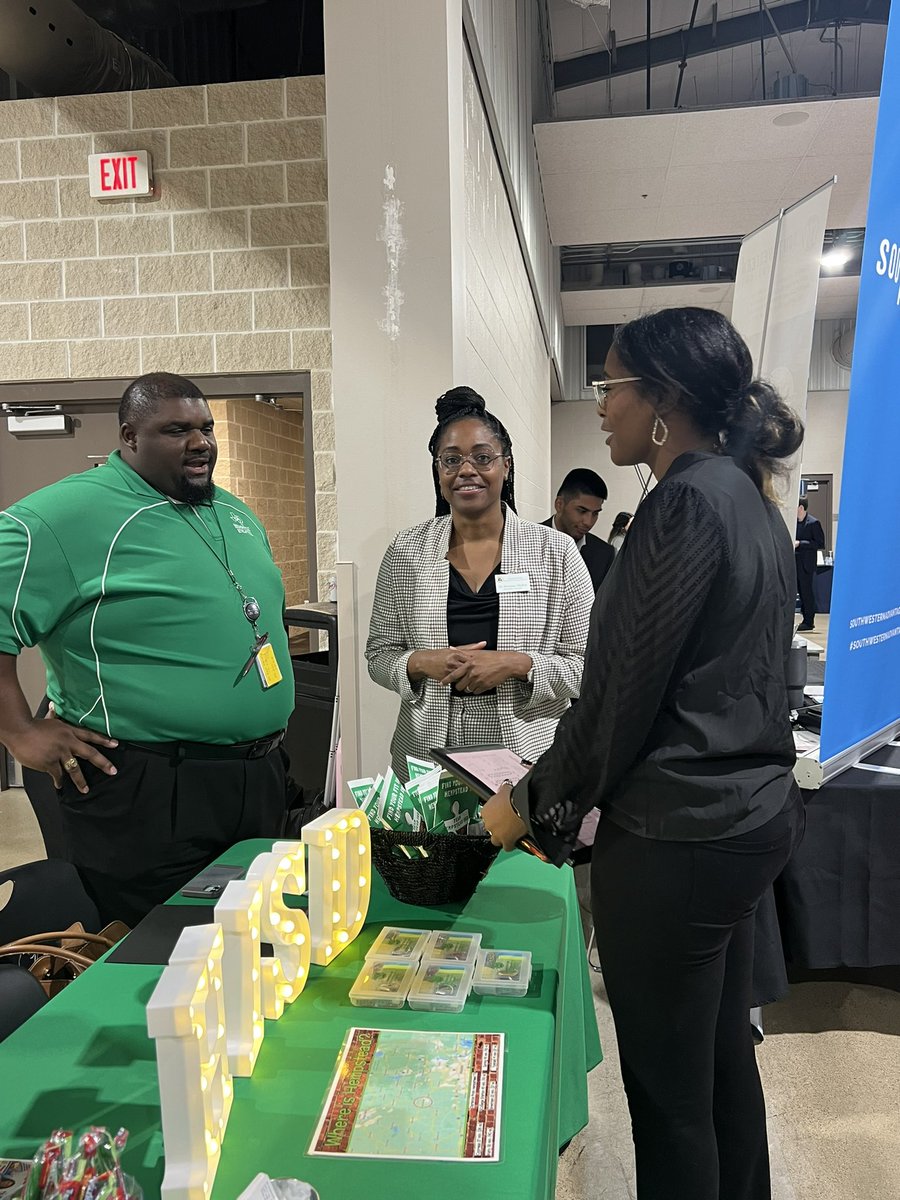 Representing <a href="/HempsteadISD/">Hempstead ISD</a> at the Education job fair <a href="/TAMU/">Texas A&M University</a> love to spend time meeting the future of education! Today was specially unique as I saw my niece <a href="/bielamow1/">Taylor Bielamowicz</a> as a future teacher!