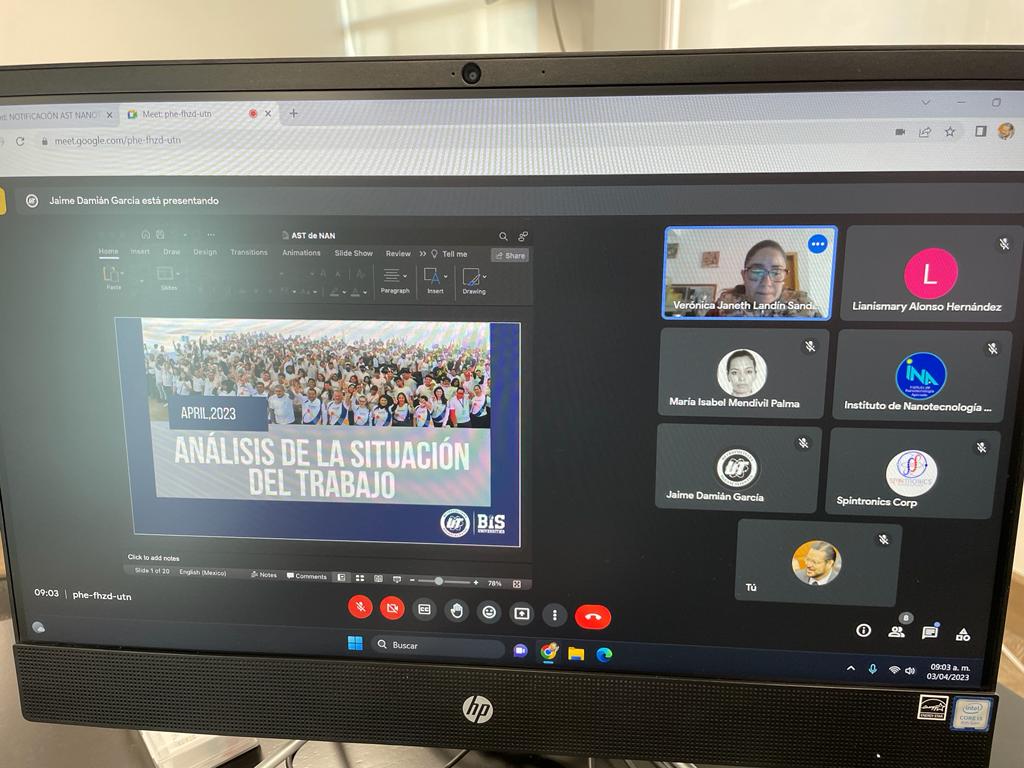 En sesión virtual estamos realizando el Análisis de Situación de Trabajo (AST) del TSU en Nanotecnología Área Materiales. 

Que nuestros egresados tengan amplias oportunidades laborales, a nivel nacional e internacional, es una labor permanente de la <a href="/UTMetropolitana/">UT Metropolitana de Alta Tecnología</a>.
