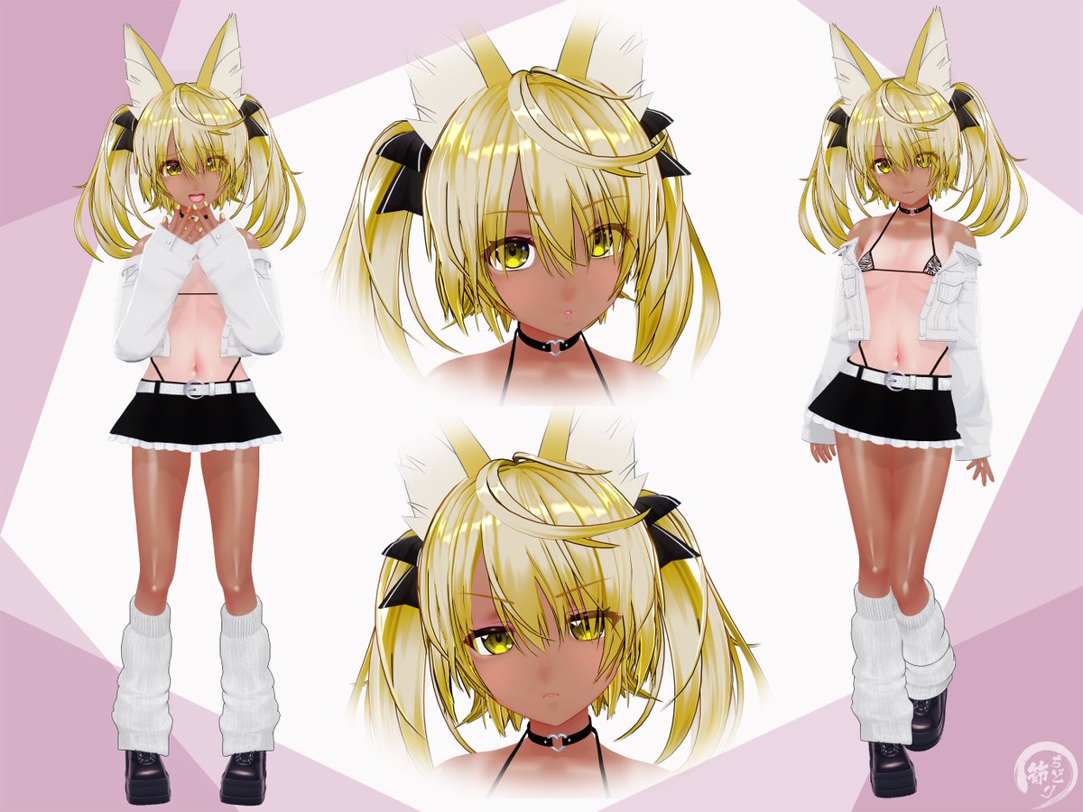あれ…当初の予定とは違うのですけど
めちゃんこ可愛いのではなくって？(੭ु˙꒳˙)੭ु
#COM3D2