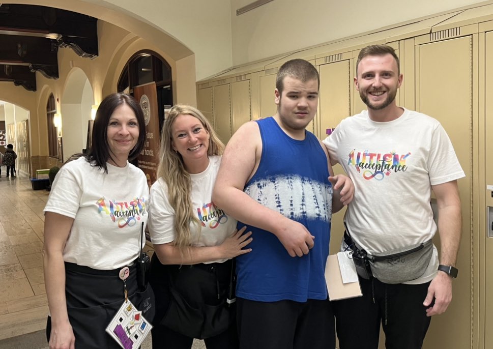 MrsDuic's tweet photo. Yesterday was #AutismAwarenessDay and we are also in #AutismAcceptanceMonth - something that is very near and dear to us 💙💙 We encourage everyone to learn one new thing about Autism this month 😊
@MissSanford674 @MsBurgon @Dana52300 @JohnCampbellPS https://t.co/ShSTQy7Qcg