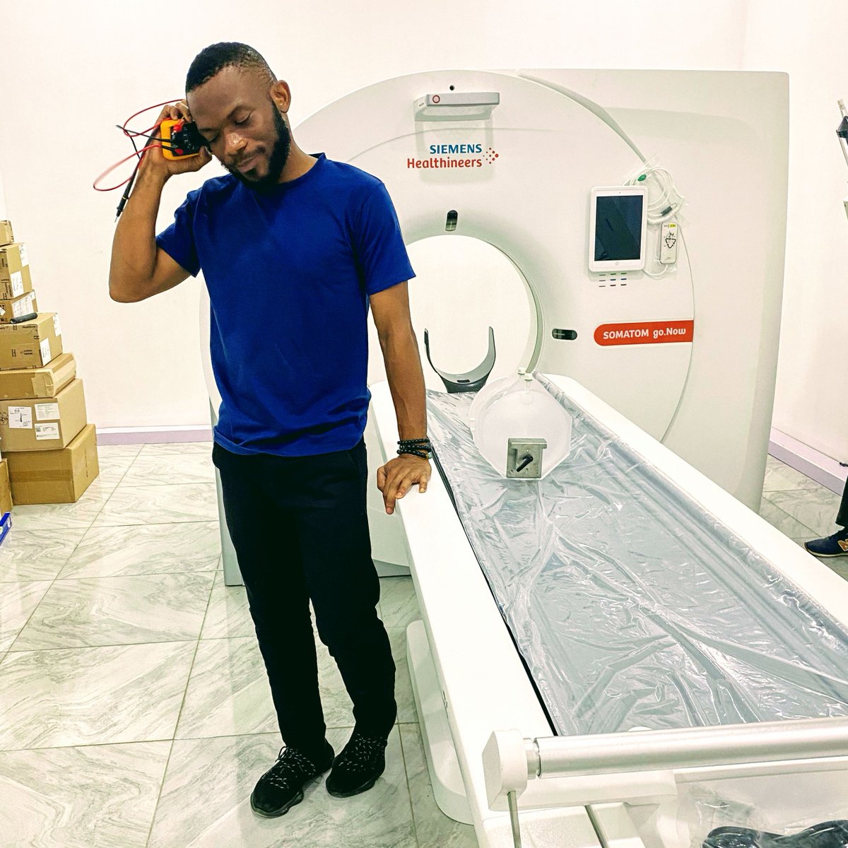 #BME is the life of #healthcare 
I love solving problems in health & healthcare

I am happy, installing a new #biomedical equipment - Diagnosis is made easy!

Troubleshooting #MedicalDevices can be both fun and challenging - Having an uninterrupted patient care

#HealthWorkerWeek