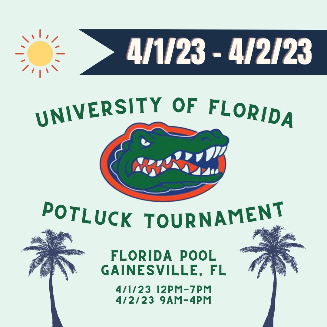 •EVENT ANNOUNCEMENT•

Organizer: Underwater Hockey Club (UF - UWH) 
Location: Gainesville, FL 
Pool Name: Florida Pool 
Date: April 1st - 2nd, 2023
#Underwaterhockey #uwh #uwhportal #AtlantisSports #sports #watersports #events #tournaments #gainesville #floridapool