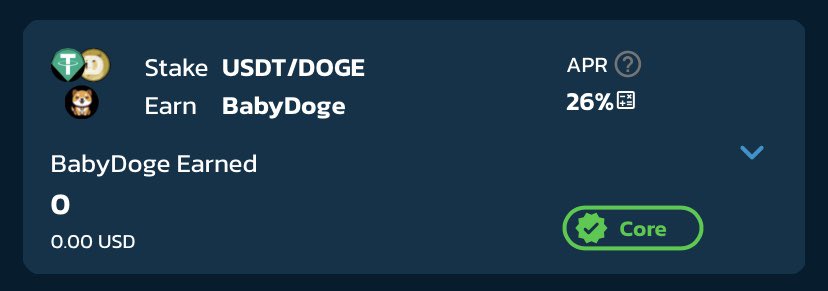 With Twitter changing it’s logo to a #Doge it has become the most swapped coin on BabyDogeSwap.com 

Additionally you can stake #Doge and earn #BabyDoge