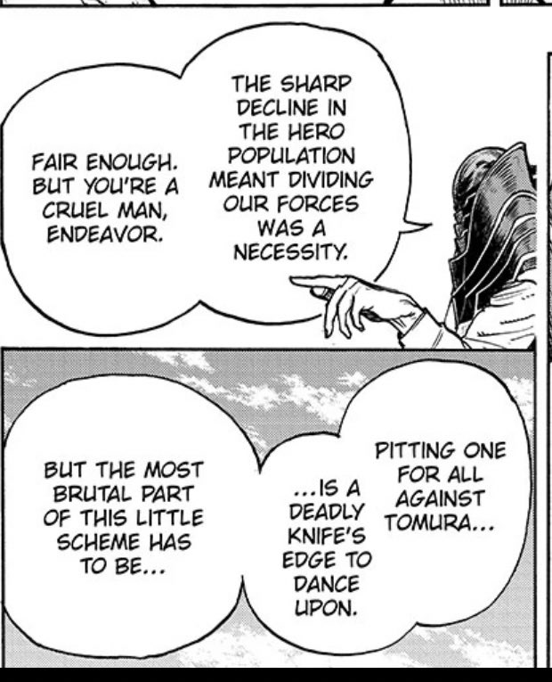 Ziggyiz1's tweet photo. ngl All for One was so right in this one,, #mha345 https://t.co/1V2MdZkcv9