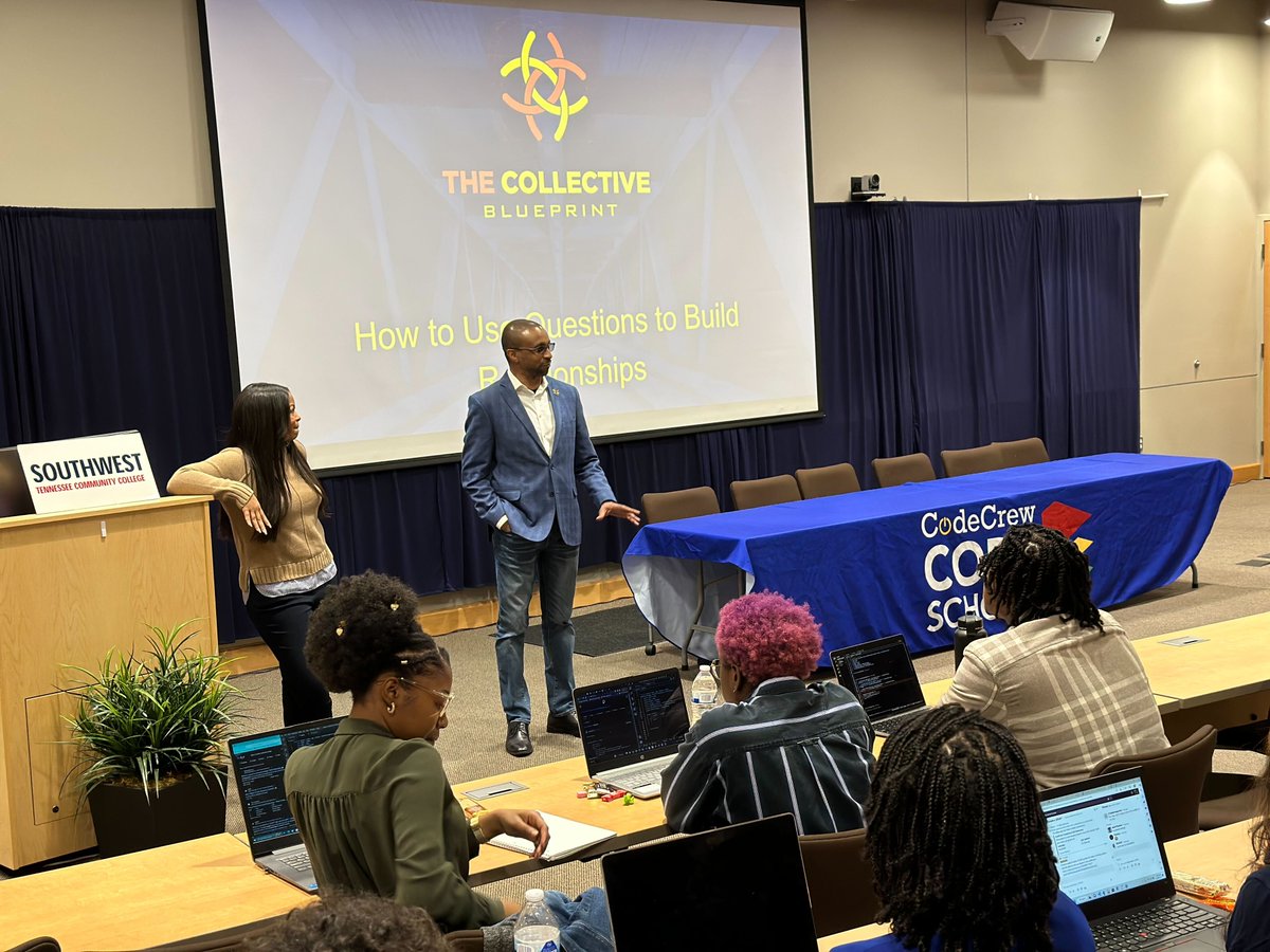 CodeSchoolMphs's tweet image. Excited to see the @NBAFoundation and @GrizzCommunity witness the talent and potential of our young coders in the Code Collective with @CodeSchoolMphs and The Collective Blueprint! #GritGrindCode #softwaredevelopers